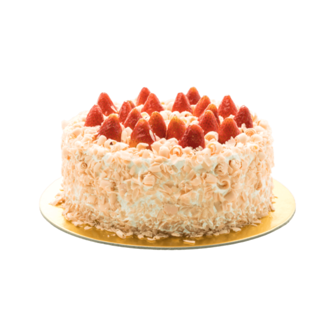 Strawberry cream cake